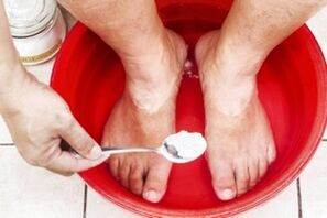 Baths that get rid of foot fungus